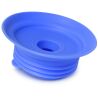 Пробка багаторазова силіконова для бутлів 18,9 л, синя