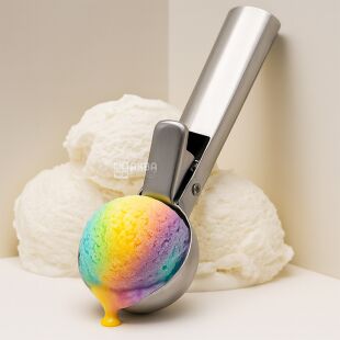 Ложка для мороженого из нержавеющей стали, 175 мм