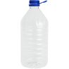 Бутель для води з кришкою та ручкою, 6 л, ПЕТ