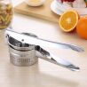 Прес ручний для приготування пюре та вичавлювання соків, металевий