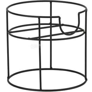 ViO GWT-03, 5,5 л, Склянний диспенсер для напоїв на металевій підставці