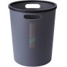 ViO, 8 л, Відро для сміття з фіксуючим кільцем, темно-сіре