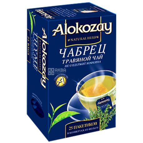 Alokozay, 25 шт., чай трав'яний, з чебрецем