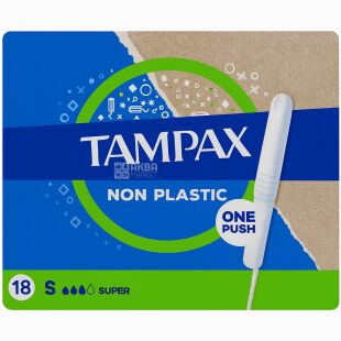 Tampax Super, 18 шт., Тампони Тампакс Супер з аплікатором