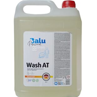 Balu WASH AT, 5 л, Балу, Профессиональное средство для автоматического мытья полов, концентрат, канистра