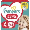 Pampers, 84 шт., Підгузки-трусики, Розмір 6, 15+ кг
