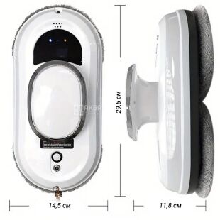 Робот для мытья окон с пультом управления, белый