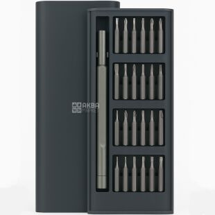 Набір магнітних викруток для гаджетів, 24 шт., в пластиковому пеналі