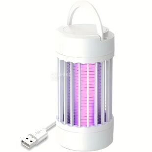 Лампа-пастка від комарів та комах, УФ-лампа, USB