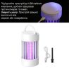 Лампа-пастка від комарів та комах, УФ-лампа, USB