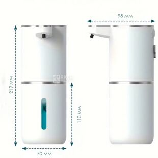 ViO P18, Бесконтактный дозатор для мыла-пены, аккумуляторный, 350 мл