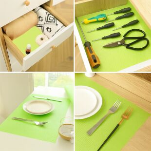 Защитный коврик для поверхностей, влагостойкий, многоразовый, зеленый, 35 х 40 см 