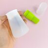 Дозатор для олії з силіконовою щіточкою, 80 мл, зелений