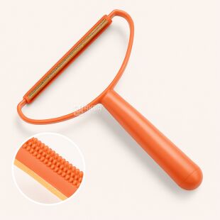 Щітка для видалення ковтунців і шерсті, двостороння, 10 см