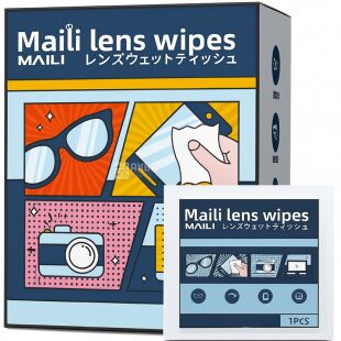 Универсальные салфетки для очков, смартфонов и фотокамер, 100 шт.