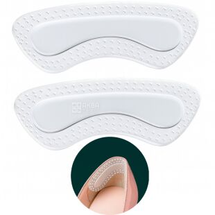 Силіконові накладки для взуття від натирання мозолів, 2 шт., багаторазові