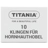 Titania, 10  шт, Лезвия для педикюрного станка