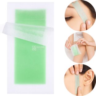 Восковые полоски для депиляции с экстрактом алоэ, 20 шт.