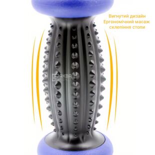 Масажний ролик для стоп, силіконовий