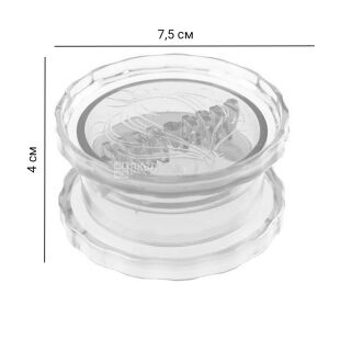 Измельчитель чеснока и приправ, акриловый, 40 х 75 мм