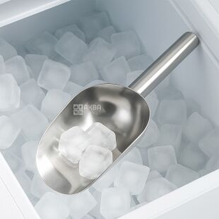 Совок для льда и сыпучих продуктов из нержавеющей стали, 260х115 мм