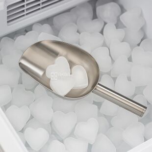 Совок для льоду та сипучих продуктів з нержавіючої сталі, 210 x 80 мм