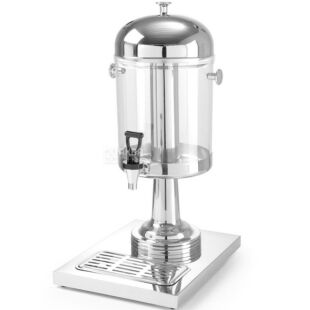 ViO JBD-01, 8 л, Диспенсер для напитков с подставкой, 8 л, серебристый