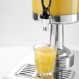 ViO JBD-01, 8 л, Диспенсер для напитков с подставкой, 8 л, серебристый