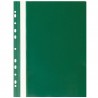 Buromax, Папка-швидкозшивач з перфорацією, А4, зелена