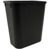 ViO, 8 л, Корзина для бумаги, пластиковая, черная