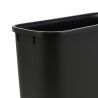 ViO, 8 л, Кошик для паперів, пластиковий, чорний
