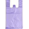 Пакет - майка, 200 шт., 28х48 см, фиолетовый
