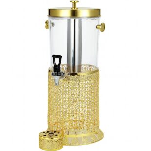 ViO JBD-05, 8 л, Диспенсер для напоїв з підставкою, золотистий