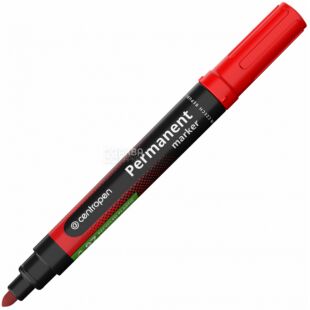 Centropen, Маркер перманентный, красный, 2,5 мм