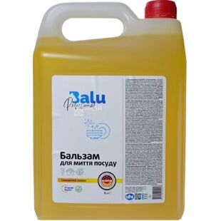 BALU Professional, 5 л, Бальзам для мытья посуды, Сочный лимон, канистра