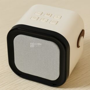 Беспроводная портативная колонка караоке с микрофоном и подсветкой