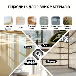 Робот для миття вікон з пультом управління, білий