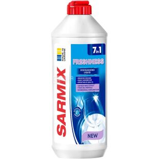 Sarmix 7 в 1, 500 мл, Засіб для миття посуду, Свіжість
