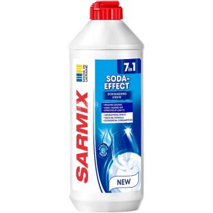 Sarmix 7 в 1, 500 мл, Средство для мытья посуды, Сода-эффект