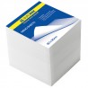 Buromax, 1000 аркушів, Буромакс, Папір для нотаток, білий, непроклеєний, 90х90 мм