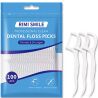 Флос-стік одноразовий для міжзубного очищення, 100 шт., білий