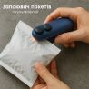 Запаиватель пакетов 2-в-1 с резаком, аккумуляторный, черно-синий