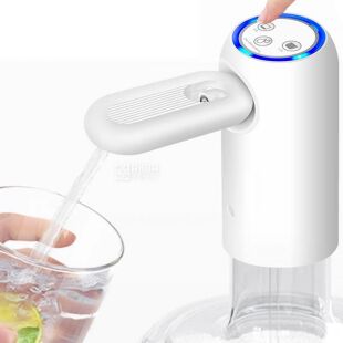 ViO E29-D, Електрична USB помпа для води зі складаним носиком та подвійним мотором, біла