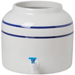 ViO CD-02, Керамический диспенсер для воды, синяя полоса