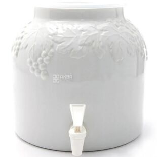 ViO CD-02, Керамічний диспенсер для води, Ліплення виноград