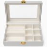 Шкатулка-органайзер для украшений, 130 х 195 х 62 мм