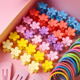 Набір аксесуарів для волосся, дитячий, 780 предметів, різнобарвний