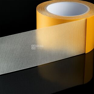 Скотч двосторонній сітка, тканинний 5 см х 4 м