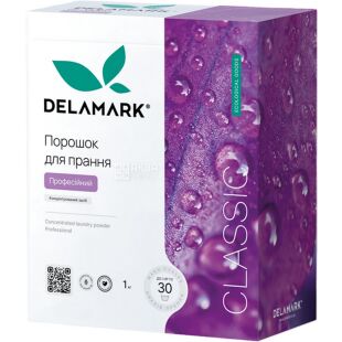 Delamark Professional, 3 кг, Пральний порошок, безфосфатний, концентрат