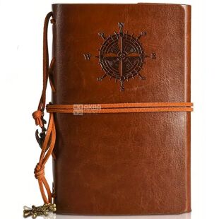 Записная книжка на боковой пружине, 80 листов, А7